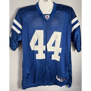 Mens Reebok Indianapolis Colts NFL Blue Dallas Clark #44 Reebok Jersey XL